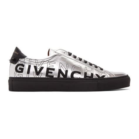 givenchy urban street metallic logo sneakers|Givenchy urban street sneakers sale.